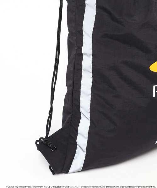 niko and...（ニコアンド）の「【PlayStation(プレイステーション)】限定プリントナップサック（バックパック/リュック・メンズ・グレー/ブラック・FREE）」の14枚目の写真