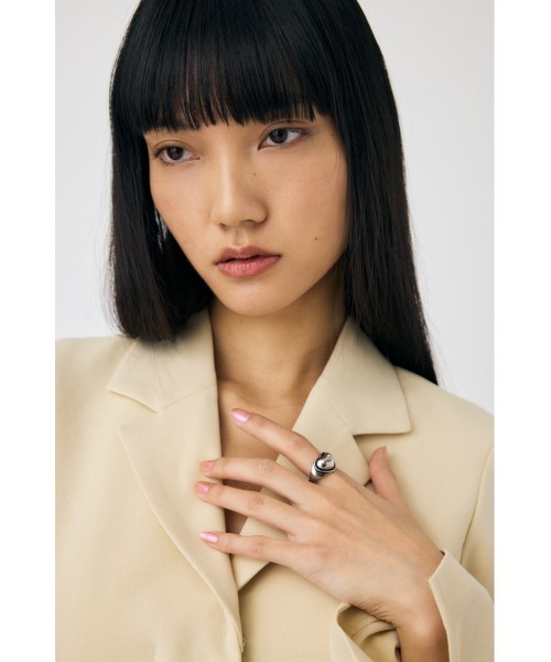 MOUSSY(マウジー)の「【WEB限定】HEART リング(リング・レディース・シルバー・FREE)」の3枚目の写真