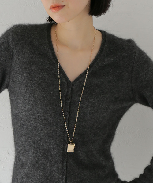 SLOBE IENA（スローブイエナ）の「SLOBE モチーフネックレス（ネックレス・レディース・ゴールド・FREE）」の9枚目の写真