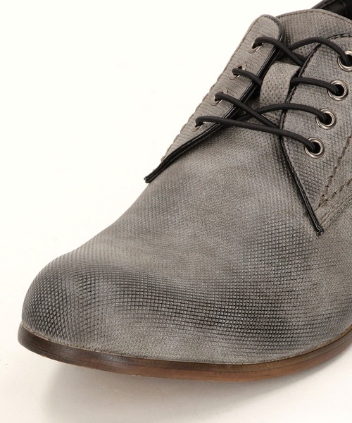 HIDEAWAYS NICOLE（ハイダウェイニコル）の「アラカルトダービーシューズ（その他シューズ・メンズ・ネイビー/パイソン/ライトグレー/ブラック・25.5cm/26.5cm/27.5cm）」の5枚目の写真