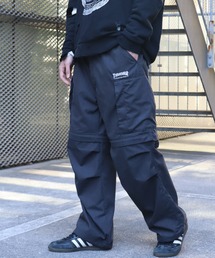 【THRASHER/スラッシャー】 TCウェザーデタッチャブル ワイドカーゴパンツ(ショートパンツ対応)