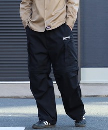 【THRASHER/スラッシャー】 TCウェザーデタッチャブル ワイドカーゴパンツ(ショートパンツ対応)
