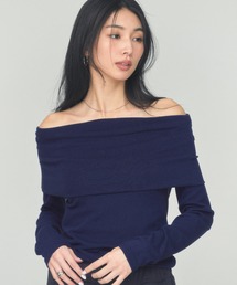OFF SHOULDER KNIT