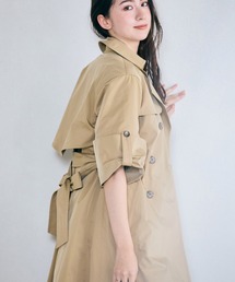 2度着用のみ♡Gypsohila ジプソフィア　ベージュ トレンチコート TRENCH COAT | gypsohila