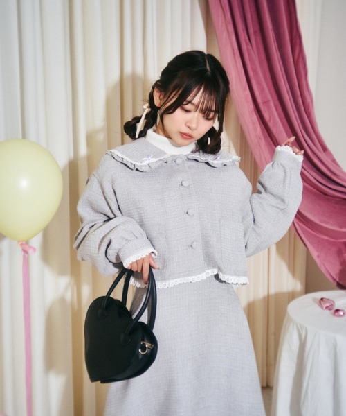 LOULOU WILLOUGHBY】◇ パール釦テーラードジャケット