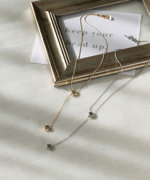 colleca la（コレカラ）の「スターYラインネックレス（ネックレス・レディース・シルバー/ゴールド・FREE）」の5枚目の写真