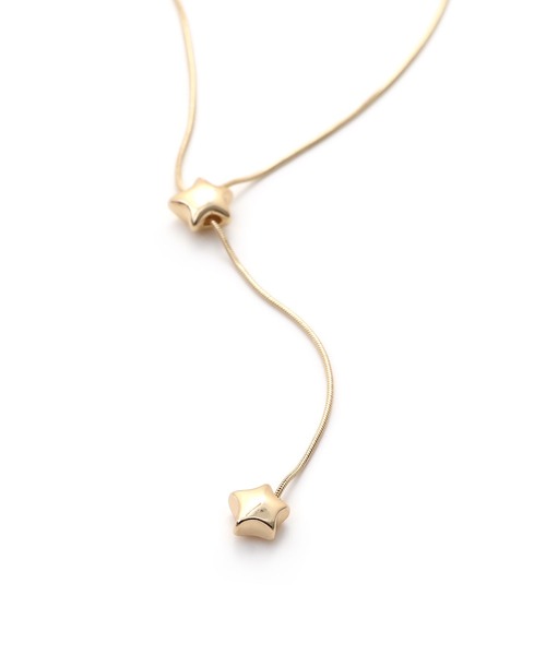 colleca la（コレカラ）の「スターYラインネックレス（ネックレス・レディース・シルバー/ゴールド・FREE）」の8枚目の写真