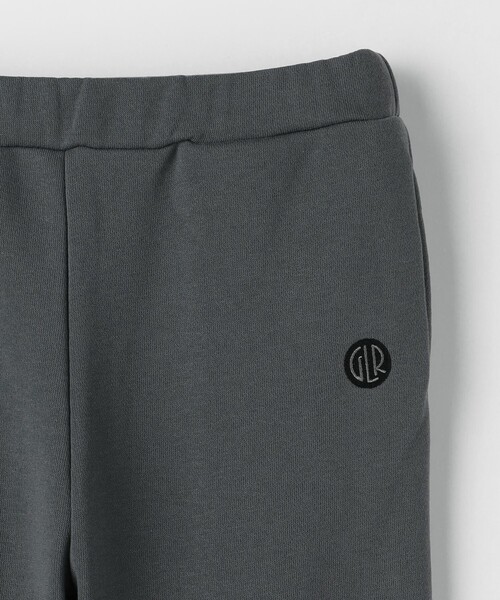 green label relaxing（グリーンレーベルリラクシング）の「裏毛 ストレートパンツ / キッズ  100cm-130cm（その他パンツ・キッズ・ブラック/ダークグレー・110cm/120cm/100cm/130cm）」の4枚目の写真
