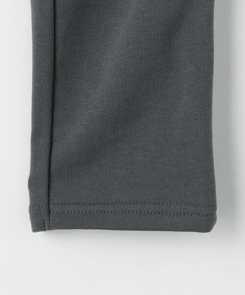 green label relaxing（グリーンレーベルリラクシング）の「裏毛 ストレートパンツ / キッズ  100cm-130cm（その他パンツ・キッズ・ブラック/ダークグレー・110cm/120cm/100cm/130cm）」の7枚目の写真