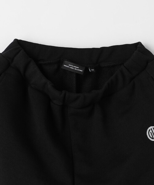 green label relaxing（グリーンレーベルリラクシング）の「裏毛 ストレートパンツ / キッズ  100cm-130cm（その他パンツ・キッズ・ブラック/ダークグレー・110cm/120cm/100cm/130cm）」の11枚目の写真