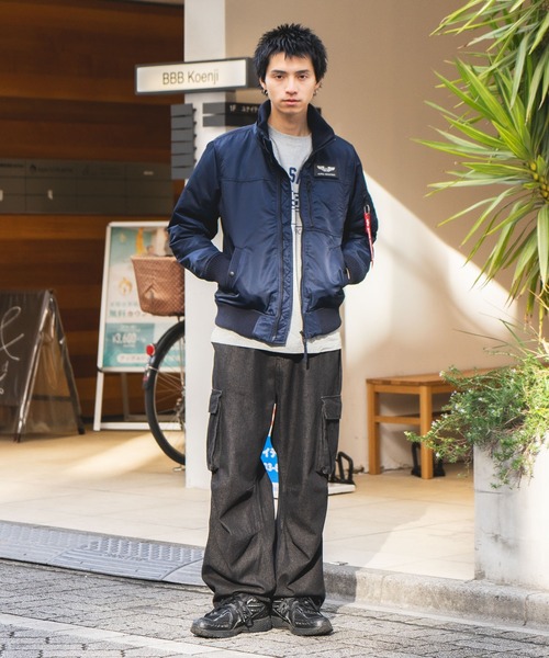 セール中‼️ALPHA INDUSTRIES フーデッドリブ ジャケット セール】【ALPHA INDUSTRIES/アルファインダストリーズ】フード