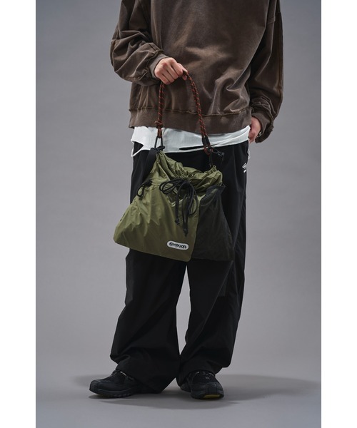 OUTDOOR PRODUCTS（アウトドアプロダクツ）の「OUTDOOR PRODUCTS/アウトドアプロダクツ 別注リップストップバッグ(限定展開)（トートバッグ・メンズ・ブラック/グレー/オリーブ・FREE）」の15枚目の写真