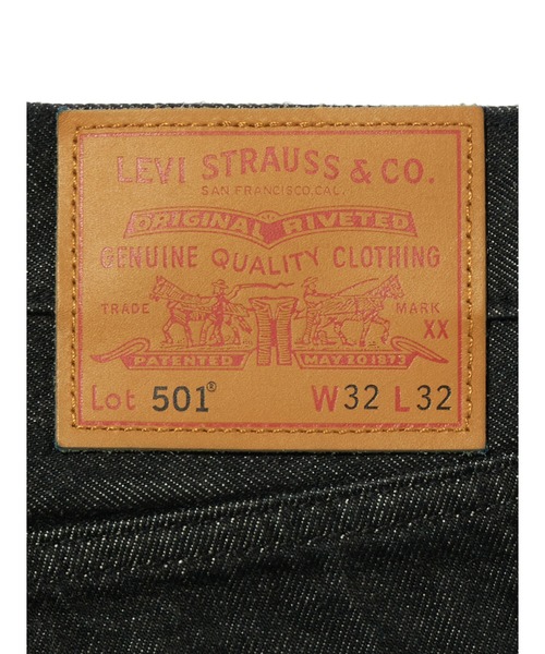 Levi's（リーバイス）の「Levi's/リーバイス 501(R) ジーンズ（デニムパンツ・メンズ・ブラック・W28 L32/W29 L32/W30 L32/W31 L32/W32 L32/W33 L32/W34 L32/W36 L32）」の10枚目の写真