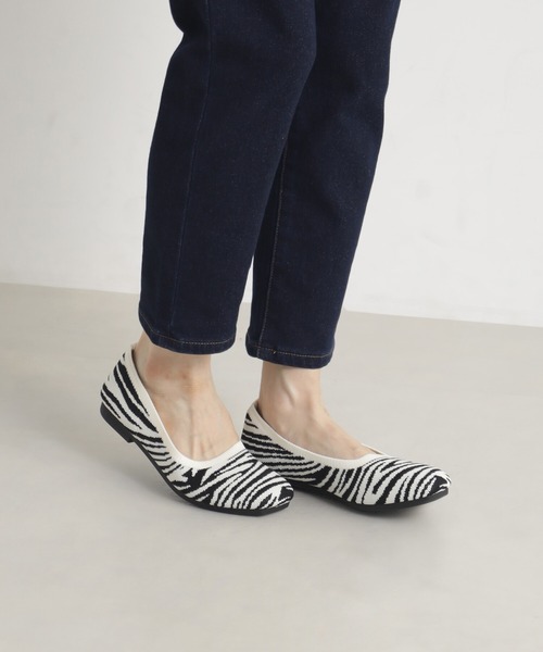 FOUND GOOD(ファウンドグッド)の「ヤワラカルイニットパンプスS(その他シューズ・レディース・グレー系/アイボリー/ブラック/ブラウン系・M/S/XL/L)」の3枚目の写真