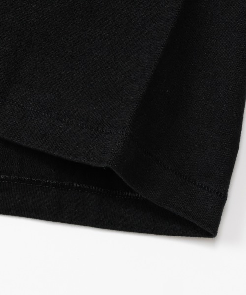 HANES(ヘインズ)の「【HANES/ヘインズ】1P KURO CREW NECK T-SHIRT(Tシャツ/カットソー・メンズ・ブラック・XL/L/M/S)」の6枚目の写真