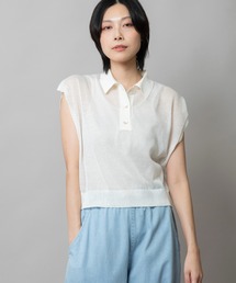 Munich | 【吸湿性】【通気性】【抗菌性】シアーニットポロプルオーバー(ニット/セーター)