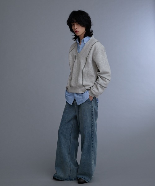 【美品✨】MIESROHE IBIZA SWEAT PULLOVERスウェット Sporty & Rich sweatshirt Bh Riding Club Soft Cropped Zip PRM EU