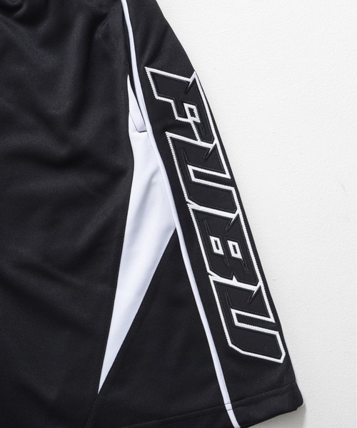 FUBU( フブ)の「FUBU フブ ブランド ロゴ ワッペン 刺繍 アメカジ 軽量 メッシュ ジャージ レーシング ショートパンツ ハーフパンツ(その他パンツ・メンズ・ブラック/ホワイト・XXL/XL/L/M)」の11枚目の写真
