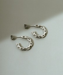 blancotokyo 2点セット 日本製 金属アレルギー対策 サージカルステンレス 316L チェーン ピアス 男女兼用