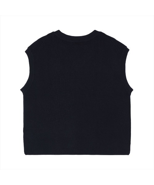 TOKYO SHIRTS（トウキョウシャツ）の「畔編みVネック レディースニットベスト（ベスト・レディース・ネイビー/グレー/オフホワイト・LL/M/L）」の18枚目の写真