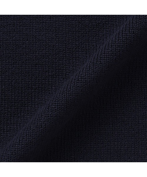 TOKYO SHIRTS（トウキョウシャツ）の「畔編みVネック レディースニットベスト（ベスト・レディース・ネイビー/グレー/オフホワイト・LL/M/L）」の21枚目の写真