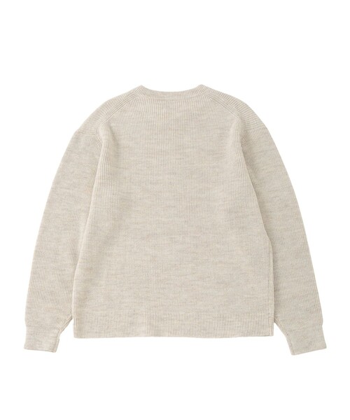 Saturdays NYC（サタデーズ ニューヨークシティ ）の「Charles V-neck Sweater（ニット/セーター・メンズ・ブラック/オフホワイト・L/M/S）」の7枚目の写真