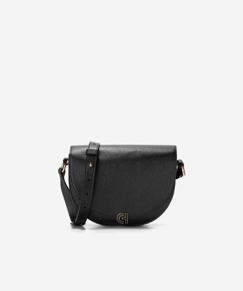 COLE HAAN(コールハーン)の「エビ-サドルバッグ womens(ショルダーバッグ・レディース・ブラック・OSFA)」の1枚目の写真