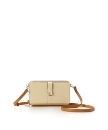 シンプル2wayウォレットショルダーバッグ