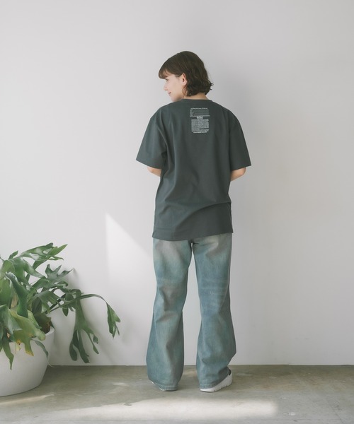 WILD THINGS（ワイルドシングス）の「WILD THINGS/ワイルドシングス ARMY TAG PRINT TEE 半袖Tシャツ（Tシャツ/カットソー・メンズ・オリーブ/ブラック/ホワイト/チャコール・XL/L/M）」の16枚目の写真