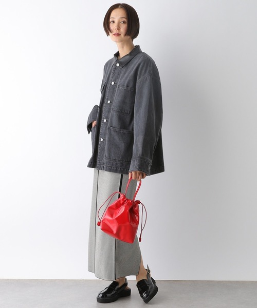 セール】PUカラーカバーオール 243426（デニムジャケット）｜LEPSIM