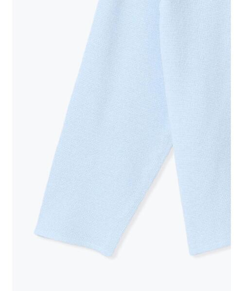 Lugnoncure（ルノンキュール）の「ミラノリブボートネックニット（ニット/セーター・レディース・ミント/サックスブルー/チャコールグレー/イエロー・F）」の9枚目の写真