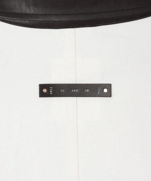 CRIMIE（クライミー）の「LEATHER COLLAR TWILL STRETCH COVER