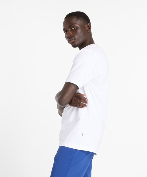 NEW BALANCE（ニューバランス）の「Athletics Choice ショートスリーブTシャツ（Tシャツ/カットソー・メンズ・ホワイト/ネイビー・SMALL/XX-LARGE/X-LARGE/LARGE/MEDIUM）」の3枚目の写真