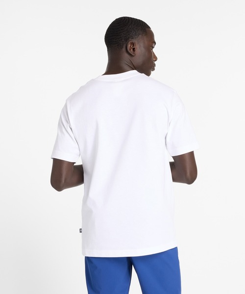 NEW BALANCE（ニューバランス）の「Athletics Choice ショートスリーブTシャツ（Tシャツ/カットソー・メンズ・ホワイト/ネイビー・SMALL/XX-LARGE/X-LARGE/LARGE/MEDIUM）」の4枚目の写真