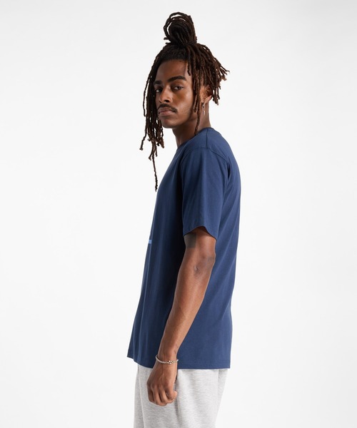 NEW BALANCE（ニューバランス）の「Athletics Choice ショートスリーブTシャツ（Tシャツ/カットソー・メンズ・ホワイト/ネイビー・SMALL/XX-LARGE/X-LARGE/LARGE/MEDIUM）」の8枚目の写真