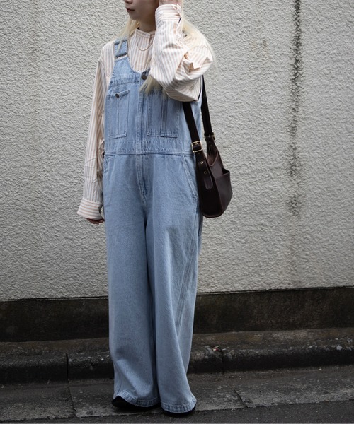 ★極美品★【UNIVERSAL OVERALL】別注デニムオーバーオール セール】デニムオーバーオール / DENIM OVERALL（サロペット