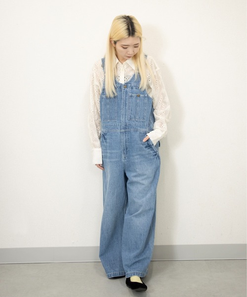 ★極美品★【UNIVERSAL OVERALL】別注デニムオーバーオール デニムオーバーオール / DENIM OVERALL（サロペット
