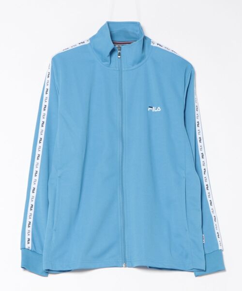 FILA（フィラ）の「《FILA》テープ付キジャージジャケット FDFGM0058（その他アウター・メンズ・ブラック/ネイビー/チャコール/ブルー系その他・L/M/LL）」の4枚目の写真