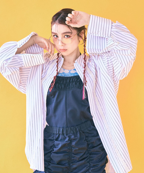 ブラウス シャツ cwtch　MULTIWAY WIDE SHIRTS レディース cwtch MULTIWAY WIDE SHIRTS（シャツ/ブラウス）｜THE GOODLAND