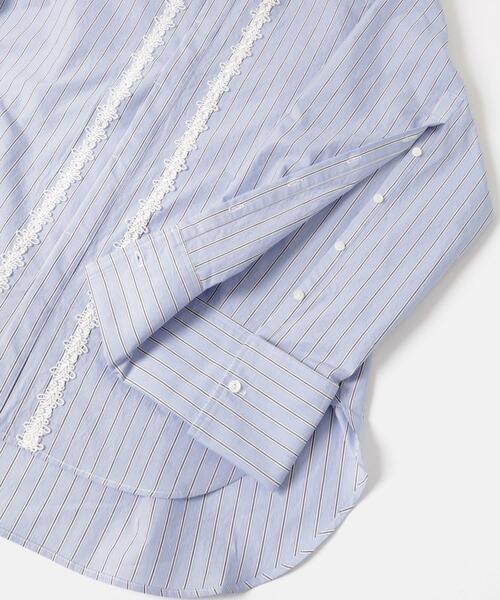 THE GOODLAND MARKET（ザグッドランドマーケット）の「cwtch　MULTIWAY WIDE SHIRTS（シャツ/ブラウス・レディース・ライトブルー/ホワイト・FREE）」の7枚目の写真