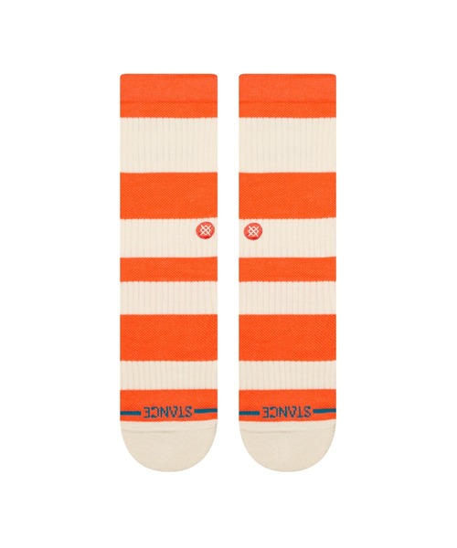 STANCE（スタンス）の「STANCE/スタンス ソックス FRED CREW A557A25FRE（ソックス/靴下・メンズ・レッド・L/M）」の2枚目の写真