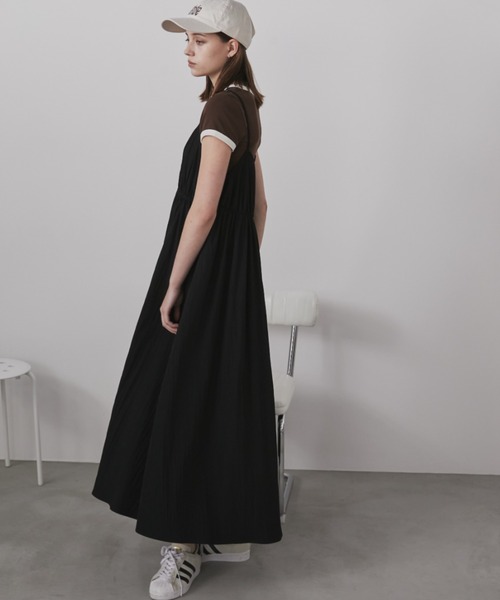 Auntie Rosa Holiday（アンティローザホリデー）の「ボリュームマキシキャミワンピース / 前後2WAY（ワンピース・レディース・ブルー/ライム/その他/ブラック・FREE）」の22枚目の写真