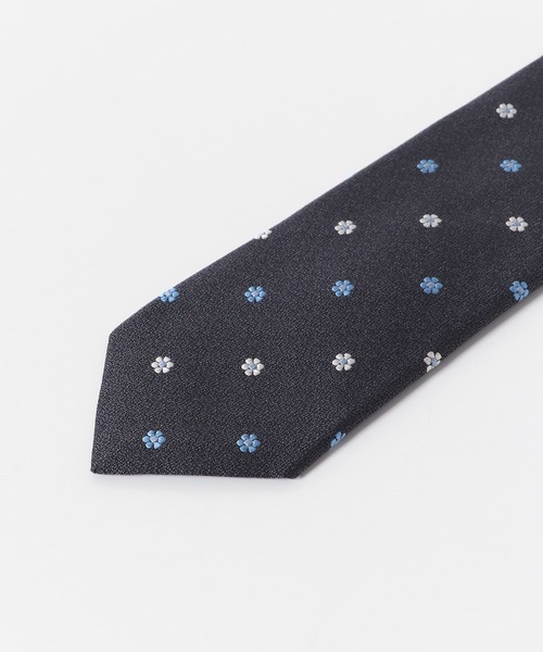 URBAN RESEARCH DOORS(アーバンリサーチドアーズ)の「LIFE STYLE TAILOR 25SS国内タイ小紋2(ネクタイ・メンズ・ネイビー/グリーン/グレー・-)」の9枚目の写真