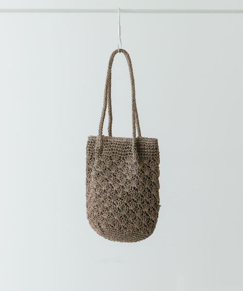 RODE SKO（ロデスコ）の「ペーパーショルダートートバッグ（トートバッグ・レディース・ナチュラル/グレー/グリーン/オレンジ・ONE）」の20枚目の写真