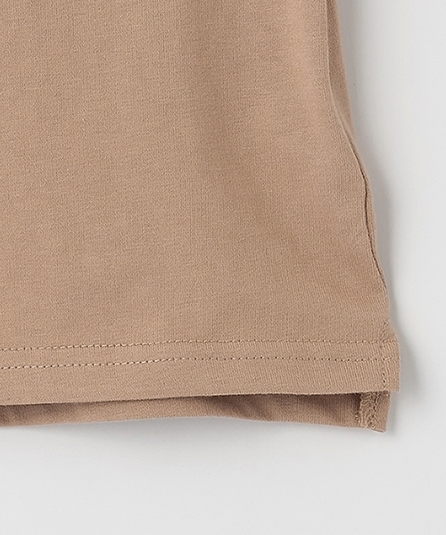 petit main（プティマイン）の「【防汚加工】DOGグラフィック半袖Tシャツ（Tシャツ/カットソー・キッズ・ラベンダー/モカ/オフホワイト・100cm/90cm/110cm/80ｃｍ/120cm/130cm）」の18枚目の写真