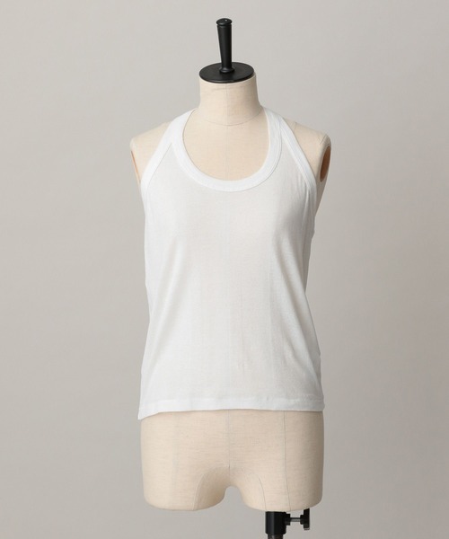 A part by（アパートバイ）の「【セレクト】millerホルタータンクトップ（タンクトップ・レディース・ブラック/オフホワイト/グリーン系その他2・FREE）」の2枚目の写真