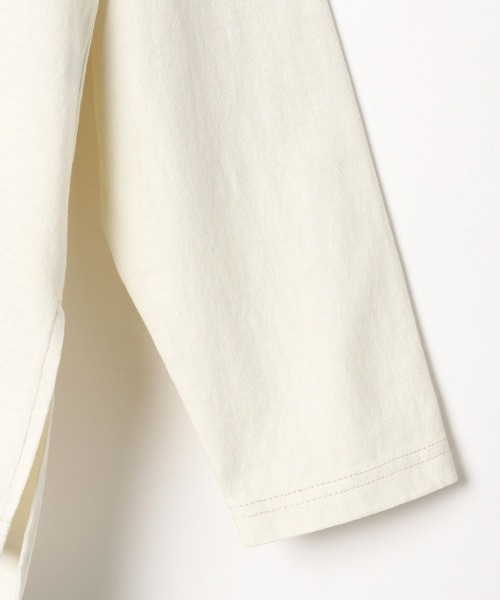 BAYFLOW（ベイフロー）の「ピグメントボートネックロングスリーブT（Tシャツ/カットソー・レディース・チャコール/イエロー/オフホワイト・FREE）」の20枚目の写真