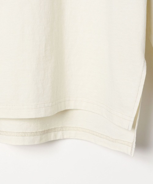 BAYFLOW（ベイフロー）の「ピグメントボートネックロングスリーブT（Tシャツ/カットソー・レディース・チャコール/イエロー/オフホワイト・FREE）」の21枚目の写真