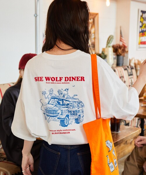 セール】限定展開 SHE WOLF DINER×FREAK'S STORE/シーウルフダイナー