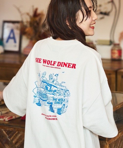 セール】限定展開 SHE WOLF DINER×FREAK'S STORE/シーウルフダイナー